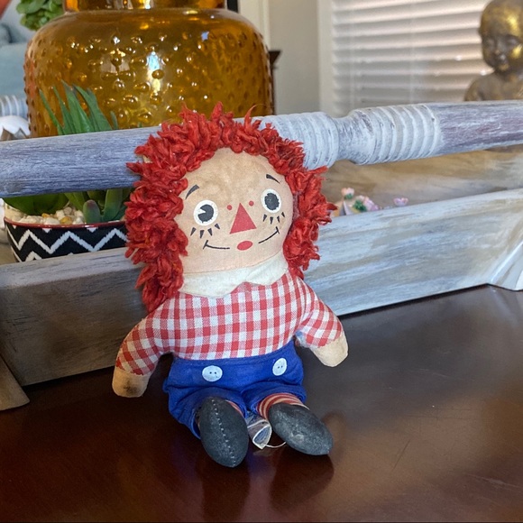 Vintage Raggedy Andy Plush Stuffed Doll Toy - Picture 13 of 15